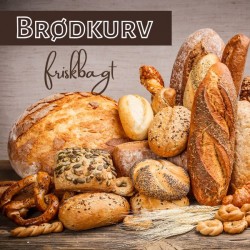 Friskbagt brødkurv